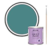 Rust-Oleum Stain-Resistant Green Kitchen Tile Grout Paint - Peacock Suit 250ml