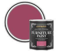 Rust-Oleum Pink Furniture & Skirting Board Paint in Gloss Finish - Raspberry Ripple 750ml