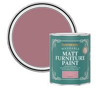 Rust-Oleum Pink Furniture & Skirting Board Paint in Matt Finish - Dusky Pink 750ml