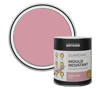 Rust-Oleum Pink Guardian Mould Resistant Interior Wood Paint in Matt Finish - Dusky Pink 750ml