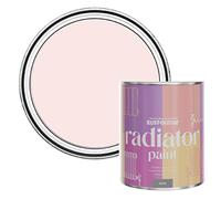 Rust-Oleum Pink Heat Resistant Radiator Paint in Satin Finish - Strawberry Vanilla 750ml