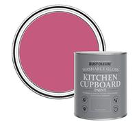 Rust-Oleum Pink Kitchen Cupboard Paint in Gloss Finish - Raspberry Ripple 750ml