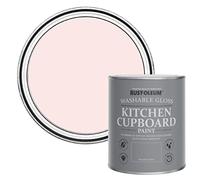 Rust-Oleum Pink Kitchen Cupboard Paint in Gloss Finish - Strawberry Vanilla 750ml