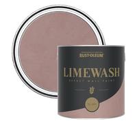 Rust-Oleum Pink Limewash Effect Wall Paint - No.099 2.5L