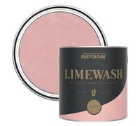 Rust-Oleum Pink Limewash Effect Wall Paint - No.474 2.5L