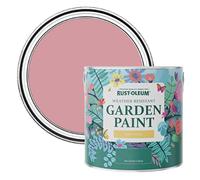 Rust-Oleum Pink Mould-Resistant Garden Paint In Matt Finish - Dusky Pink 2.5L
