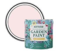 Rust-Oleum Pink Mould-Resistant Garden Paint In Matt Finish - Strawberry Vanilla 2.5L