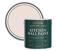 Rust-Oleum Pink Washable Kitchen Wall Paint in Matt Finish - Elbow Beach 2.5L