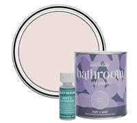 Rust-Oleum Pink Water-Resistant Bathroom Tile Paint in Matt Finish - Elbow Beach 750ml
