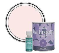 Rust-Oleum Pink Water-Resistant Bathroom Tile Paint in Satin Finish - Strawberry Vanilla 750ml