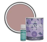 Rust-Oleum Pink Water-Resistant Bathroom Tile Paint In Satin - Heartfelt 750Ml