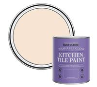 Rust-Oleum Pink Water-Resistant Kitchen Tile Paint in Gloss Finish - Melrose 750ml