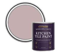 Rust-Oleum Pink water resistant Kitchen Tile Paint in Matt Finish - Little Light 750ml