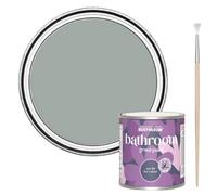 Rust-Oleum Mould-Resistant Grey Bathroom Grout Paint -Pitch Grey 250ml