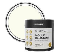 Rust-Oleum White Guardian Mould Resistant Wall Paint - Porcelain 2.5L