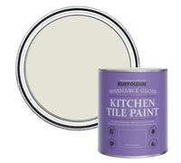 Rust-Oleum Beige Water-Resistant Kitchen Tile Paint in Gloss Finish - Portland Stone 750ml