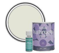 Rust-Oleum Beige Water-Resistant Bathroom Tile Paint in Satin Finish - Portland Stone 750ml