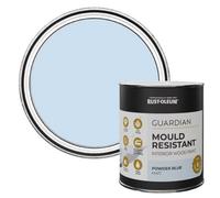 Rust-Oleum Blue Guardian Mould Resistant Interior Wood Paint in Matt Finish - Powder Blue 750ml