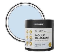 Rust-Oleum Blue Guardian Mould Resistant Wall Paint - Powder Blue 2.5L