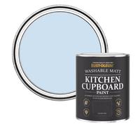 Rust-Oleum Blue Kitchen Cupboard Paint in Matt Finish - Powder Blue 750ml