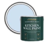 Rust-Oleum Powder Blue Matt Kitchen Wall Paint 2.5L