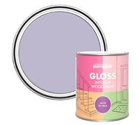 Rust-Oleum Purple Interior Wood Paint in Gloss Finish - Wisteria 750ml