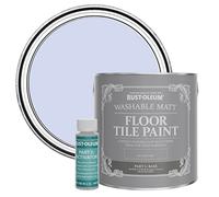 Rust-Oleum Purple Washable Matt Floor Tile Paint - Be My Mermaid 2.5L
