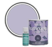 Rust-Oleum Purple Water-Resistant Bathroom Tile Paint In Gloss - Wisteria 750ml