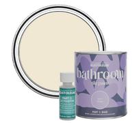 Rust-Oleum Beige Water-Resistant Bathroom Tile Paint in Matt Finish - Quarry Lime 750ml