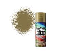 Rust-Oleum Quick Colour Multi Surface Spray Paint Gold Metallic 400Ml