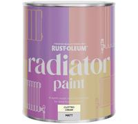 Rust-Oleum Cream Heat Resistant Radiator Paint in Matt Finish - Clotted Cream 750ml (SHDRCT1215)