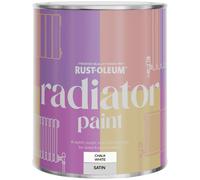 Rust-Oleum Radiator Satin Paint 750ml - Chalk White