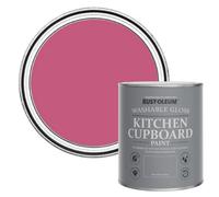 Rust-Oleum Pink Kitchen Cupboard Paint in Gloss Finish - Raspberry Ripple 750ml