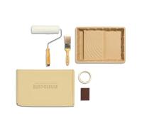 Rust-Oleum Ready to Roll - Eco Paint Kit (Large) - Bathroom Wall Paint Warming Yellows