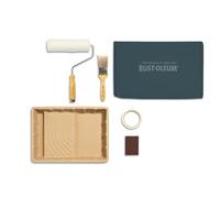 Rust-Oleum Ready to Roll - Eco Paint Kit (Large) - Chalky Floor Paint Moody Darks