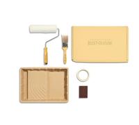 Rust-Oleum Ready to Roll - Eco Paint Kit (Large) - Chalky Floor Paint Warming Yellows