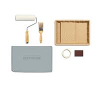 Rust-Oleum Ready to Roll - Eco Paint Kit (Large) - Garden Matt Paint 2.5L Dusky Greys