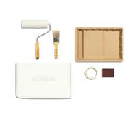Rust-Oleum Ready to Roll - Eco Paint Kit (Large) - Garden Matt Paint 2.5L Elegant Whites