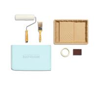 Rust-Oleum Ready to Roll - Eco Paint Kit (Large) - Garden Matt Paint 2.5L Soft Blue