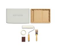 Rust-Oleum Ready to Roll - Eco Paint Kit (Large) - Kitchen Wall Paint Delicate Greys