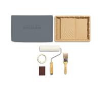 Rust-Oleum Ready to Roll - Eco Paint Kit (Large) - Kitchen Wall Paint Dusky Greys