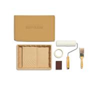 Rust-Oleum Ready to Roll - Eco Paint Kit (Large) - Matt Wall Paint Warming Yellows