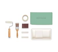 Rust-Oleum Ready to Roll - Eco Paint Kit (Small) - Bathroom Tile Gloss Rich Greens