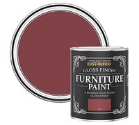 Rust-Oleum Red Furniture & Skirting Board Paint in Gloss Finish - Soho 750ml