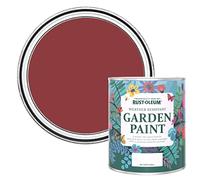 Rust-Oleum Red Mould Resistant Garden Paint in Matt Finish - Empire Red 750ml