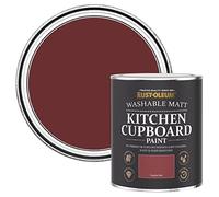 Rust-Oleum Red Kitchen Cupboard Paint in Matt Finish - Empire Red 750ml