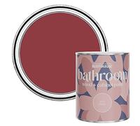 Rust-Oleum Red Moisture Resistant Bathroom Wood and Cabinet Paint in Matt Finish - EMPIRE RED 750ML