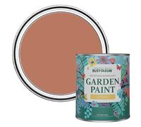 Rust-Oleum Red Mould-Resistant Garden Paint in Matt Finish - Siena 750ml
