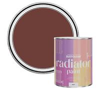 Rust-Oleum Red Radiator Paint in Matt Finish - Fire Brick 750ml