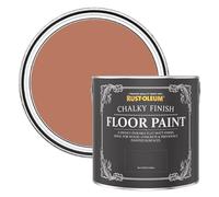 Rust-Oleum Red Scratch Proof Floor Paint in Matt Finish - Siena 2.5L